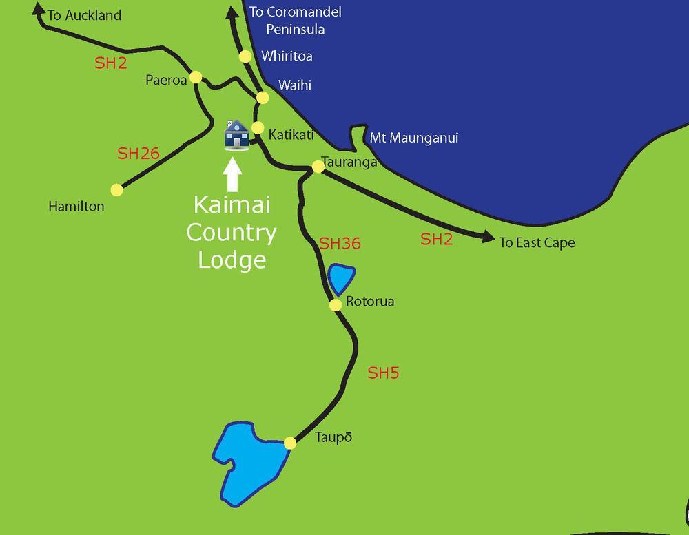 Kaimai Country Lodge Katikati Esterno foto